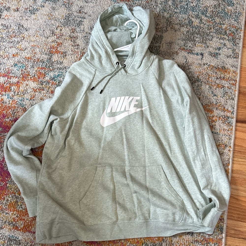 Nike Light Green Hoodie